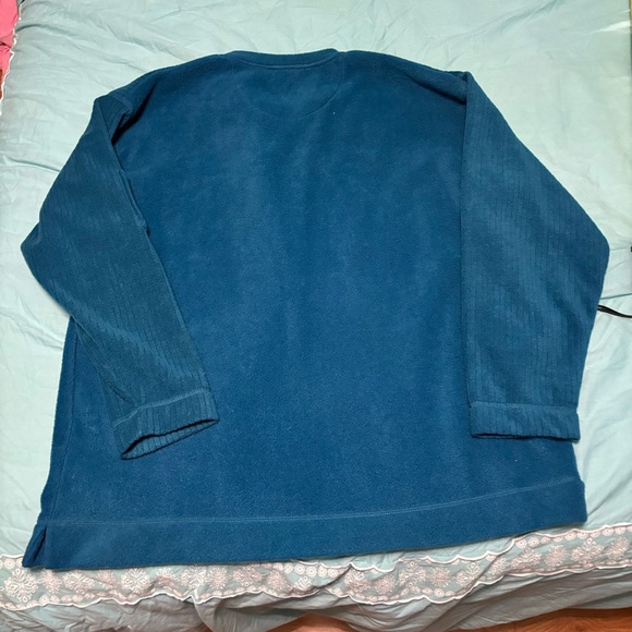 Vintage Arizona Men’s Pullover V-Neck Teal Sweater with Utility Pockets Size XL - Picture 10 of 10